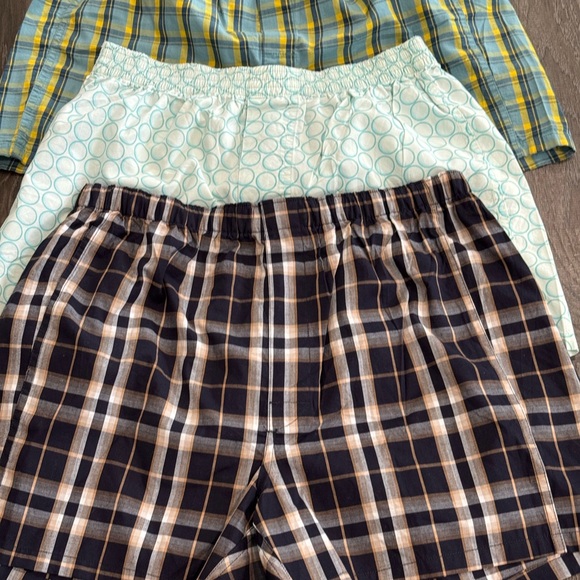 Bundle of 3 Men’s Cotton Boxer shorts SZ M - Picture 2 of 5